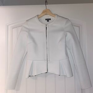 Topshop White dress blazer sz 2